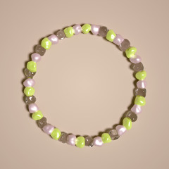 Abstract background with beautiful stones. 3d illustration, 3d rendering.