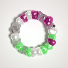 Abstract background with beautiful stones. 3d illustration, 3d rendering.