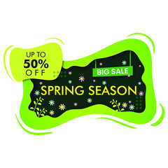 spring sale banner