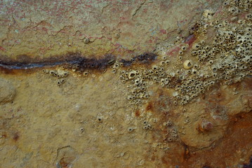 질감.배경. 어선. 부식. 