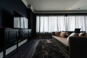 Fototapeta premium Interior, beautiful apartment, luxurious living room