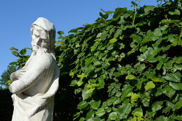 Sculpture in the Moscow estate 