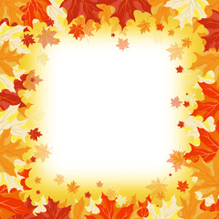 Naklejka na ściany i meble Fall (Autumn) Background