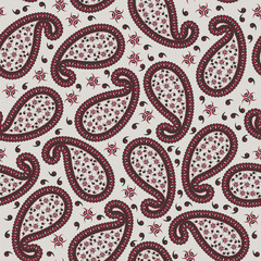 Fototapeta premium Oriental Cucumbers Seamless Pattern