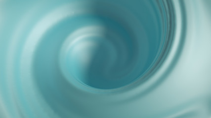Beautiful turquoise paint splash. 3d illustration, 3d rendering.