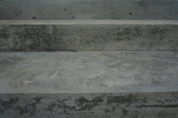 Concrete treads photo texture with debris, grain and scratches.