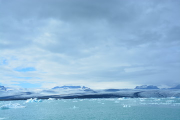 ヨークルスアゥルロゥン氷河湖