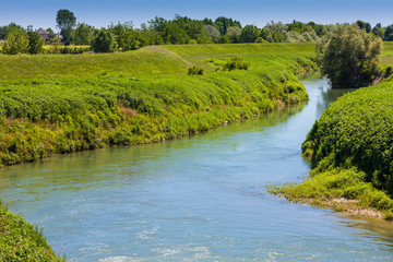 River Monticano in Italy