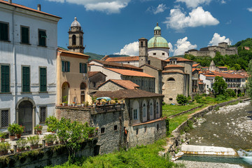 Pontremoli, historic city in Lunigiana, Tuscany