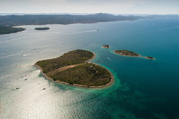 Heart shaped island of Galesnjak