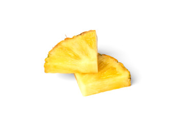 Pineapple isolated on white background.