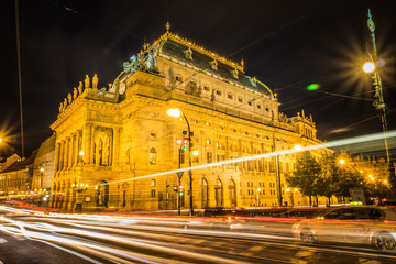 Das Nationaltheater in Prag, Tschechische Republik