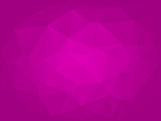 Pink low poly background. Triangular pattern, modern design. Geometric gradient background, origami style. Polygonal mosaic template with place for content. Vector illustration, geometric style.