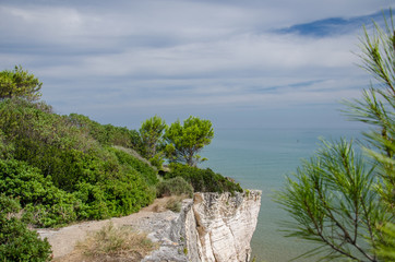 Fototapeta premium Steilküste am Gargano