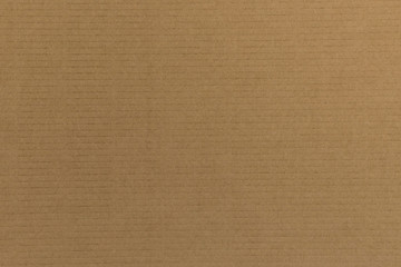 Decorative background of brown cardboard