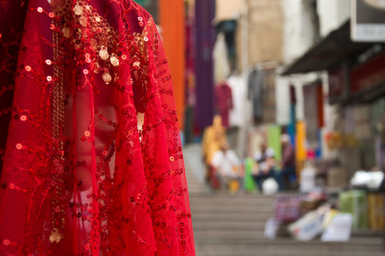 woman in the city