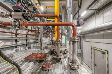 Production of chemical emulsions for mining.