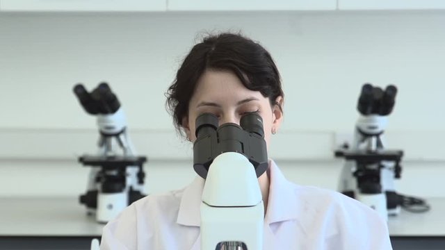 The scientist has. The scientist has