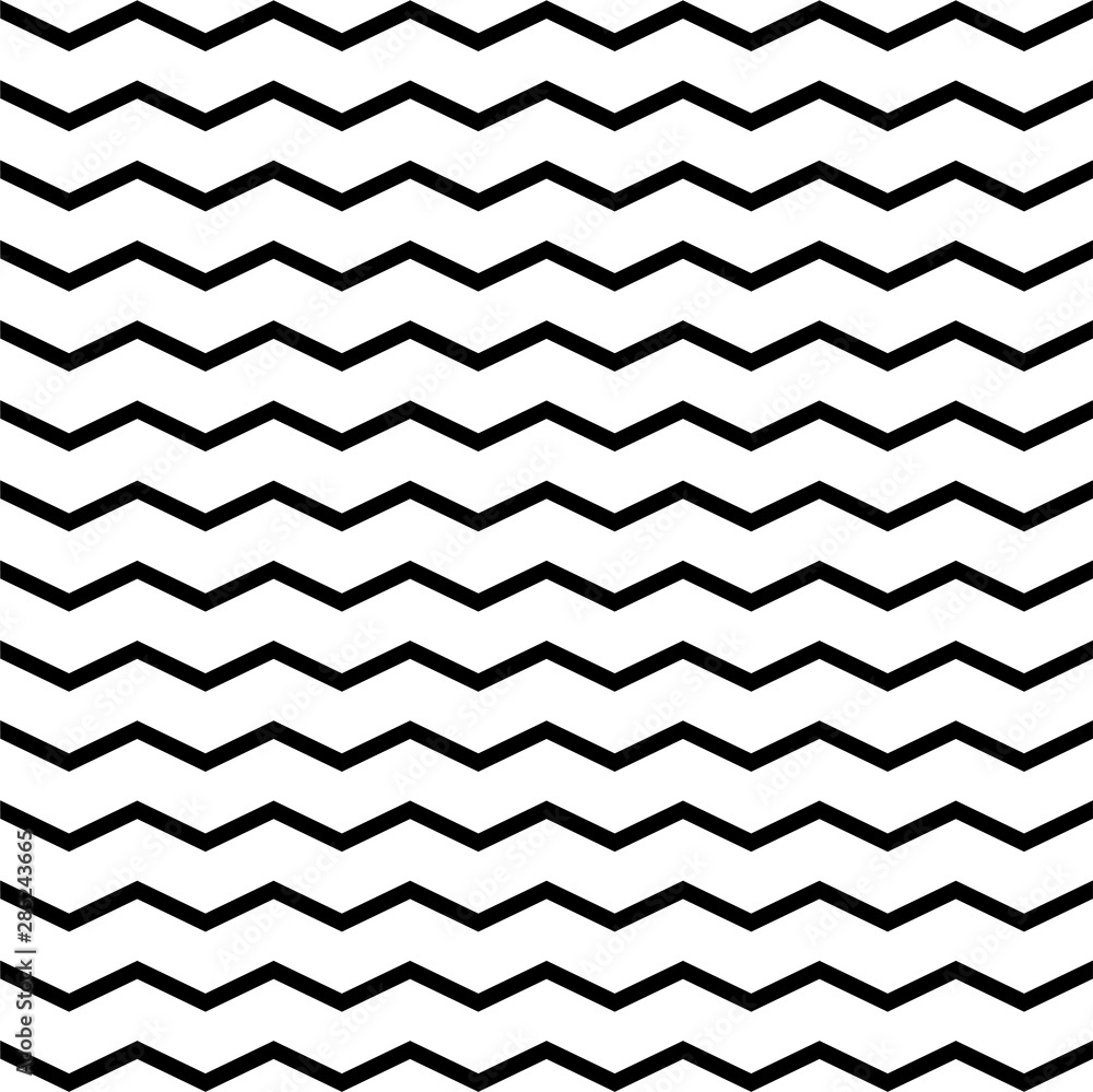 Aufkleber vector pattern with waves. vertical curved lines. black vector lines.