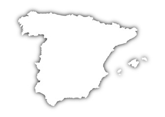 map of spain