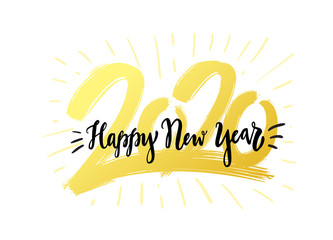 Merry Christmas and Happy New Year greeting