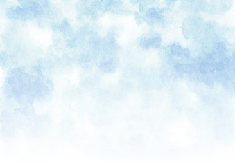 水彩　青空　背景