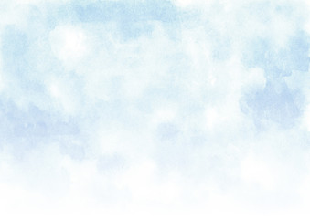 水彩　青空　背景