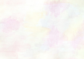 淡い水彩　背景