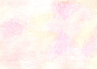 水彩　桃色　背景