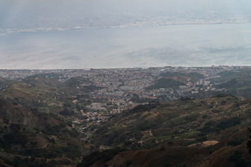 Fototapeta na wymiar Sanctuary of Dinnammare in Messina, Colli San Rizzo.