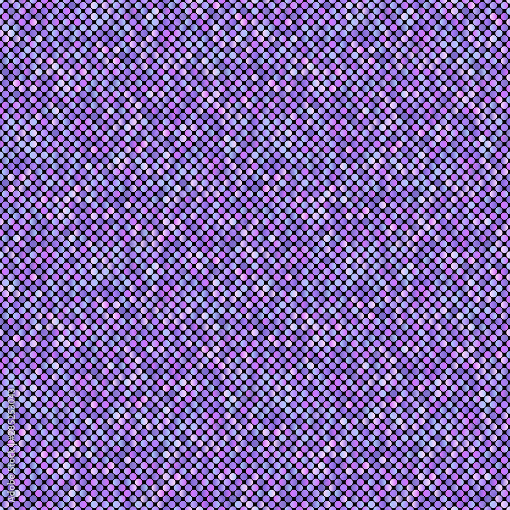 Aufkleber geometrical circle pattern background - abstract vector design with gradient dots
