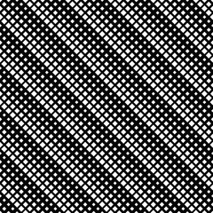 Square pattern background - abstract black and white vector graphic design