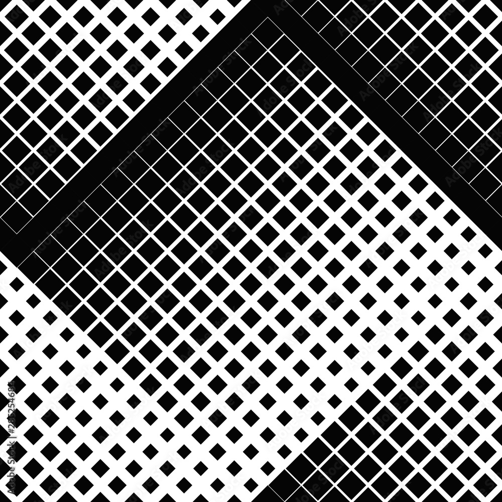 Poster geometrical square pattern background - abstract vector illustration from diagonal squares