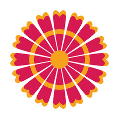 flower nature floral decoration cartoon