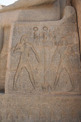 Ancient Egyptian Temple Complex at Luxor, Egypt