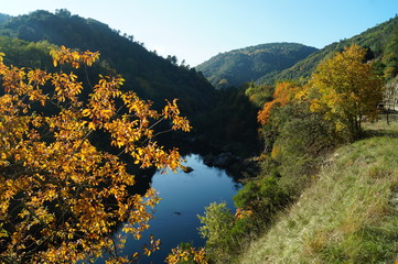Paysage en ardèche