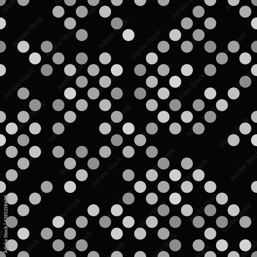 Poster abstract geometric circle pattern background - repeating graphic design