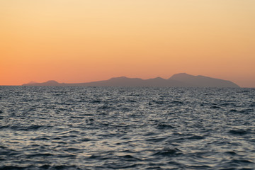 Rodia Beach in Messina - View of the Aeolian islands in Messina