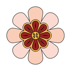 flower nature floral decoration cartoon