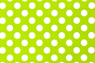 Plaque métallique perforée