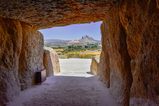 Dolmen in Antequera Spain