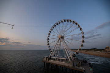 Riesenrad in Scheveningen am Strand