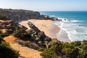 Roche coves in Conil de la Frontera, Cadiz, Spain © josevgluis