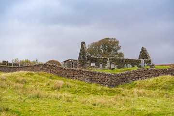 Fototapeta na wymiar St. Mary's Church on the Isle of Skye, Scotland