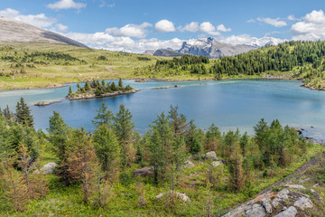 Rock Isle Lake at Sunshine Meadows in Mount Assiniboine Provincial Park