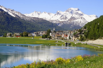 Silvaplana, Urlaubsort im Engadin
