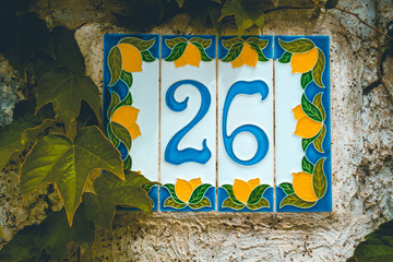 number 26 in different colorsnumber 26 in different colors