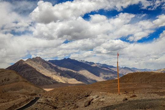 Nishan Sahib Of Gurdwara Pathar Sahib, Leh