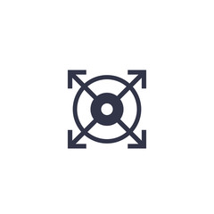 Obraz premium expand, increase icon