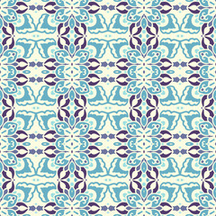 Seamless pattern with arabesques